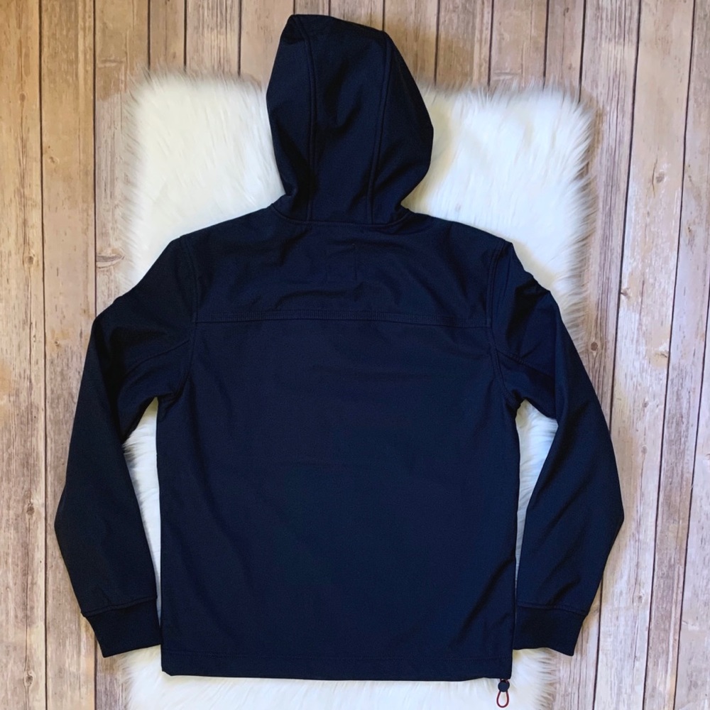 Timberland Navy Wind Resistant Hooded Jacket - Picture 6 of 7